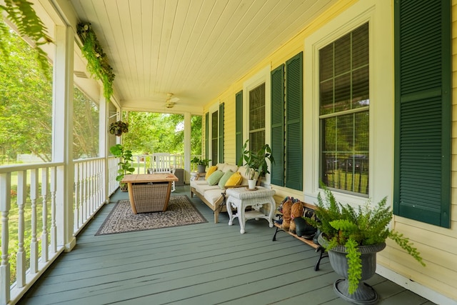 7552 Webb Rd, Hahira, GA 31632 - view of wooden porch