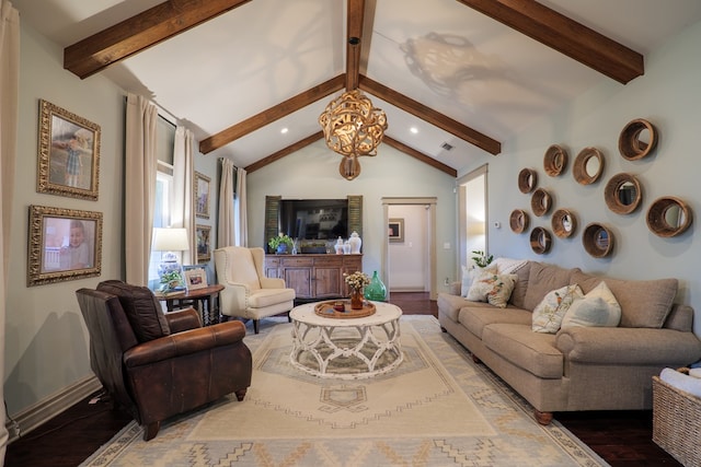 7351 Woodbend Trl, Hahira, GA 31632 - living area with wood finished floors and recessed lighting