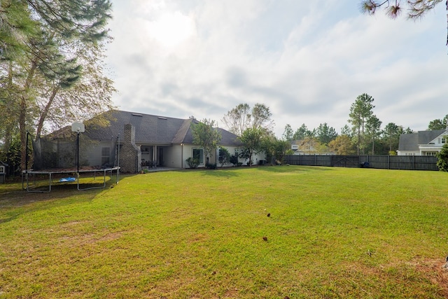 7351 Woodbend Trl, Hahira, GA 31632 - view of yard featuring a trampoline