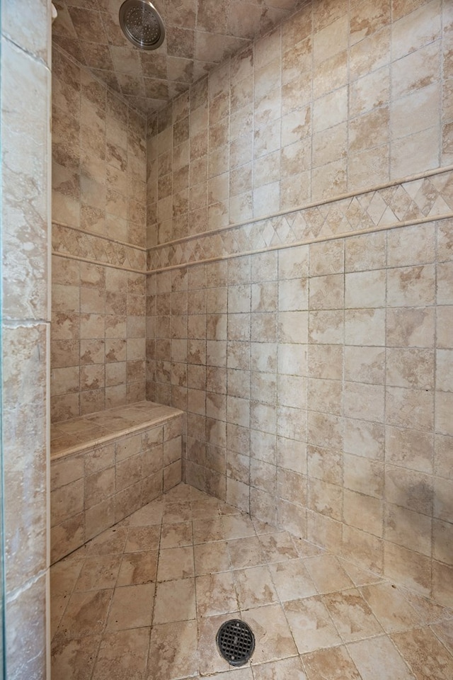 4155 Quail Run Cir, Valdosta, GA 31601 - bathroom view of a tile shower