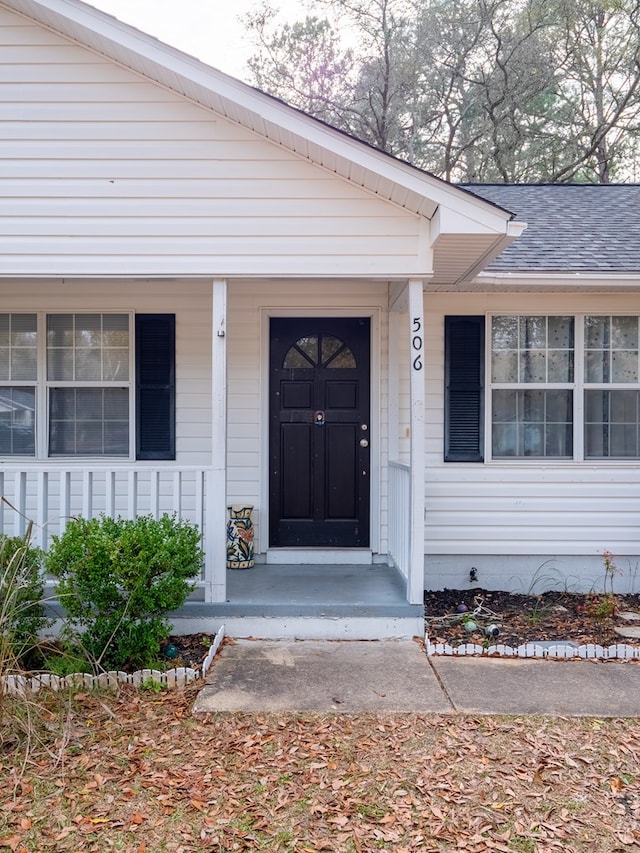 view of entrance to property