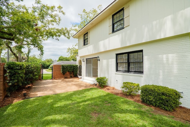 exterior space featuring a patio area