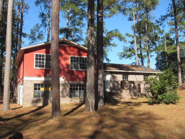 view of property exterior with a garage