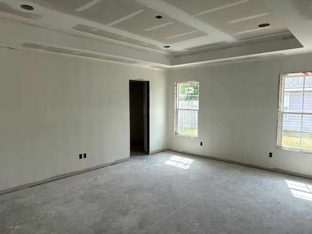 144 Audrey Ln, Hahira, GA 31632 - spare room featuring unfinished concrete floors