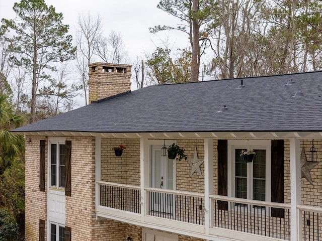 view of rear view of house