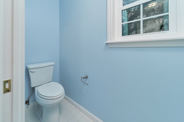 bathroom with toilet