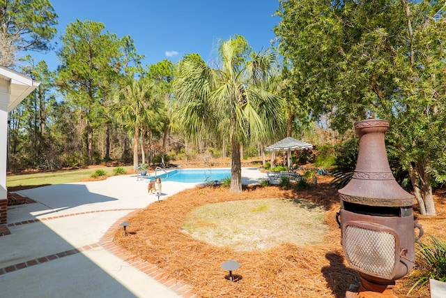 pool featuring a patio