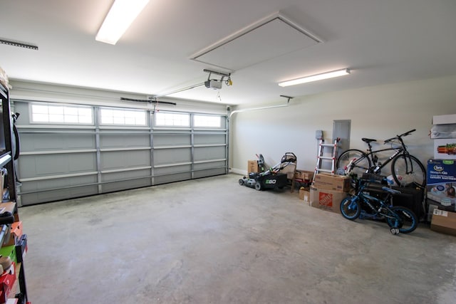 3968 Lu Ln, Hahira, GA 31632 - garage featuring a garage door opener