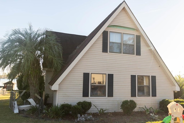 view of rear view of house