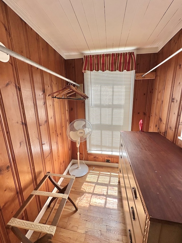 interior space featuring wood-type flooring