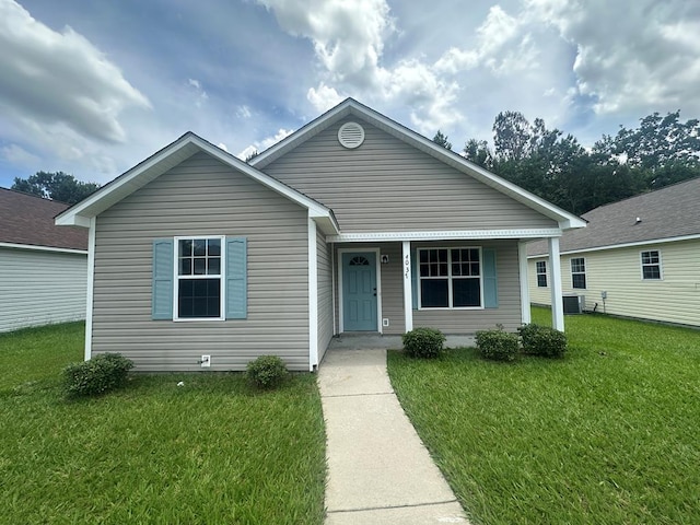 4037 Chadwyck Dr, Valdosta, GA 31605 - bungalow with a front lawn and covered porch