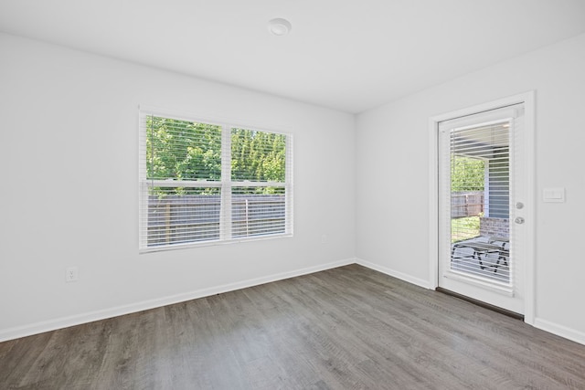 3638 Seedling Ln, Valdosta, GA 31601 - unfurnished room with wood finished floors and baseboards