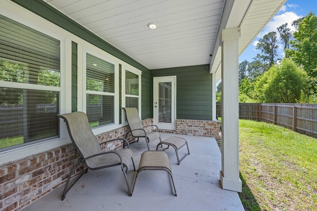 3638 Seedling Ln, Valdosta, GA 31601 - view of covered porch