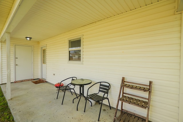 view of patio