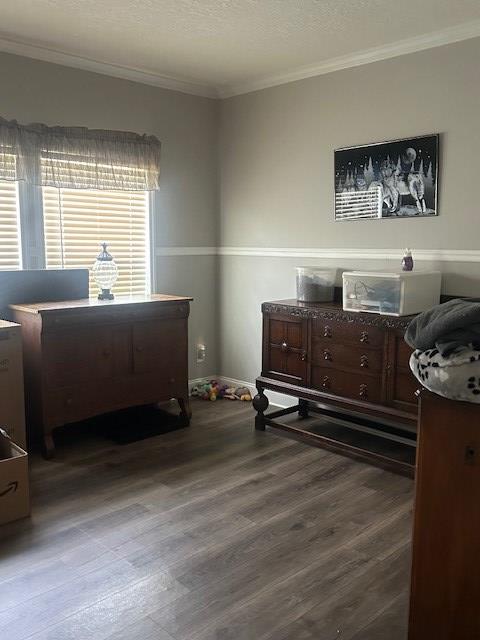 35 Tyler Rd, Naylor, GA 31641 - bedroom featuring ornamental molding and wood finished floors