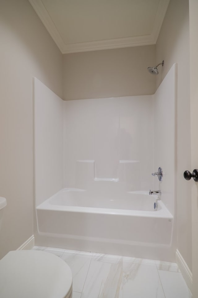 3376 Bemiss Knights Academy Rd, Valdosta, GA 31605 - full bath featuring ornamental molding and shower / tub combination