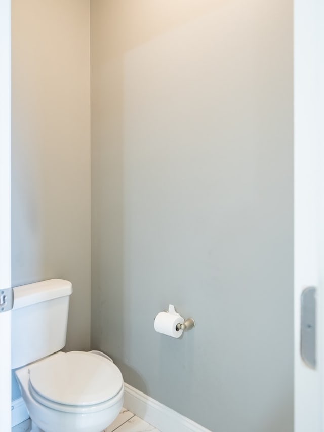 3956 Crusader Ct, Valdosta, GA 31605 - bathroom with toilet and baseboards