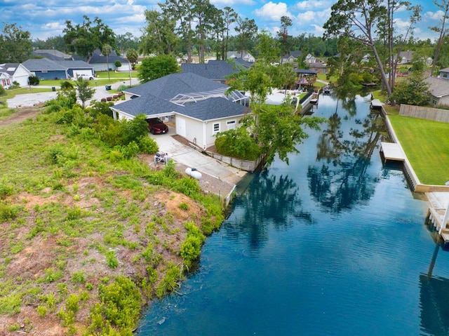 561 Sevilla Spring Cir, Lake Park, GA 31636 - aerial view of residential area featuring a nearby body of water