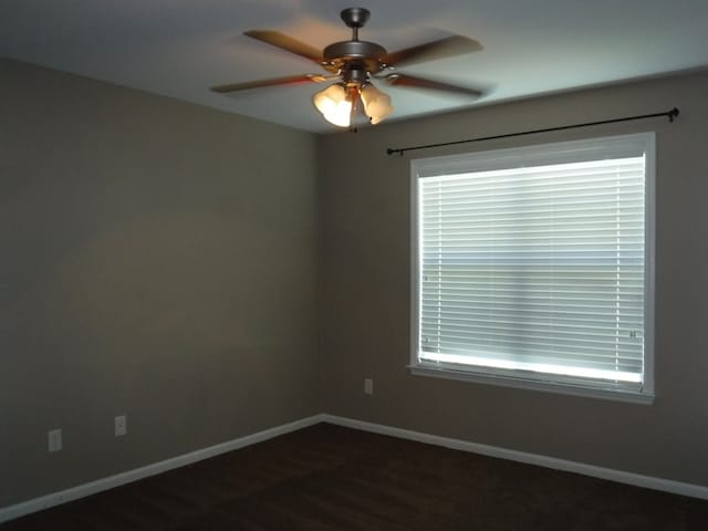 3575 Beulah Cir, Valdosta, GA 31605 - unfurnished room with ceiling fan and baseboards