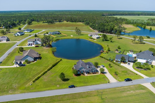 5643 Timberwind Cir, Lake Park, GA 31636 - bird's eye view of a nearby body of water and a heavily wooded area