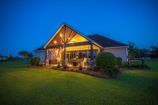 5643 Timberwind Cir, Lake Park, GA 31636 - view of front facade featuring a front lawn