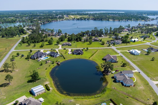 5643 Timberwind Cir, Lake Park, GA 31636 - aerial view of residential area with a large body of water