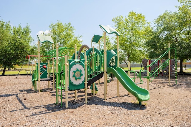 view of communal playground