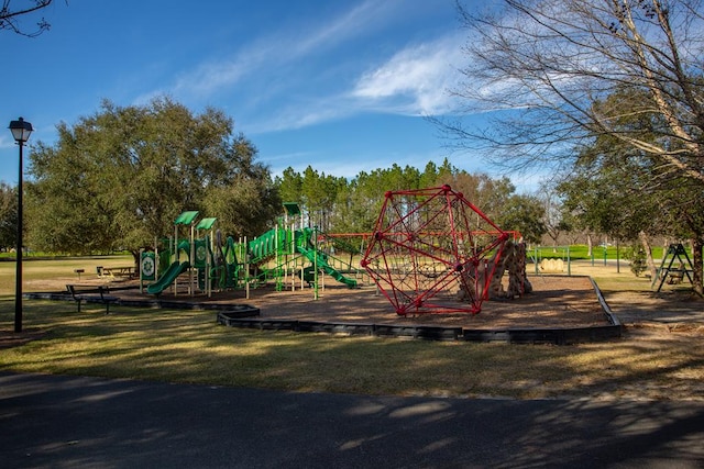 view of community playground