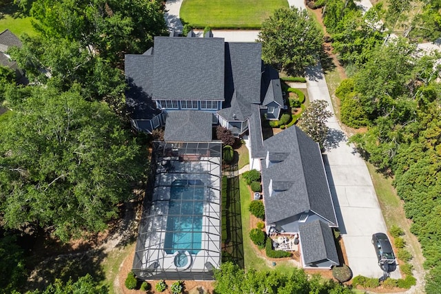 drone / aerial view