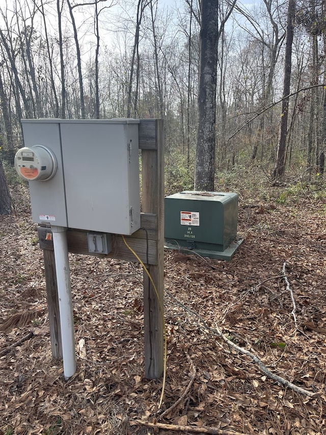 details featuring electric meter