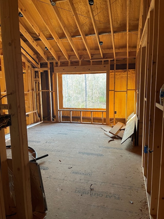 view of misc room