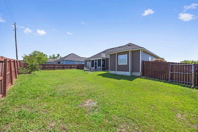 4186 Bowen Way, Valdosta, GA 31605 - view of yard with a sunroom