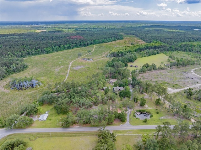 8262 Troupeville Rd, Valdosta, GA 31602 - aerial overview of property's location with a forest and rural landscape