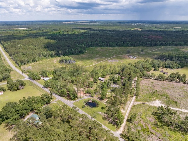 8262 Troupeville Rd, Valdosta, GA 31602 - aerial view of property and surrounding area with a forest