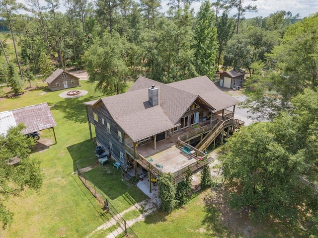 8262 Troupeville Rd, Valdosta, GA 31602 - view from above of property