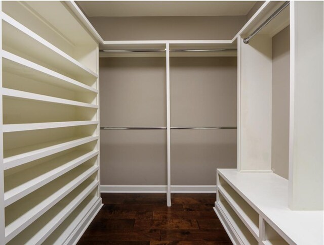 4311 Mossy Creek Rd, Valdosta, GA 31602 - spacious closet featuring dark wood finished floors