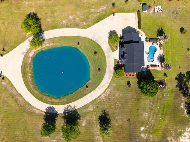 drone / aerial view