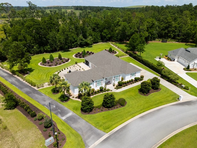 3870 Timber Ridge Rd, Valdosta, GA 31601 - drone / aerial view of a heavily wooded area