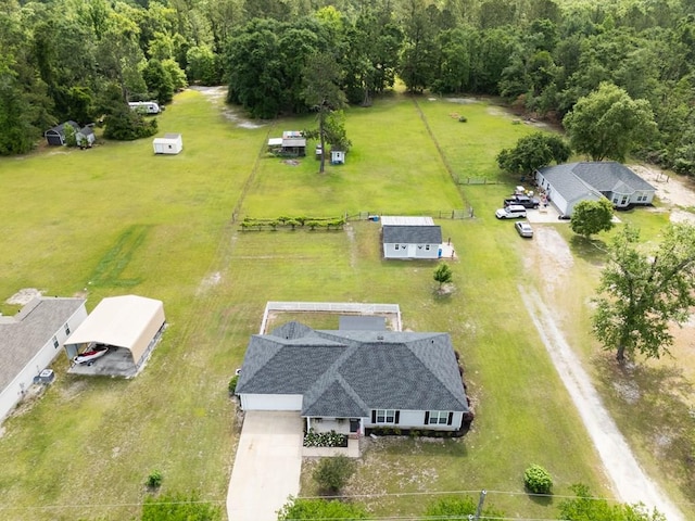 drone / aerial view