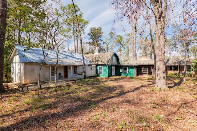 view of rear view of house