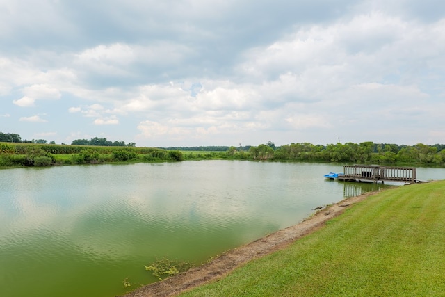 203 Murray Mccranie Rd, Norman Park, GA 31771 - water view featuring a floating dock