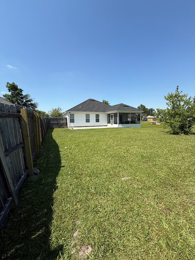 3650 Tupelo Rd, Valdosta, GA 31605 - view of yard with a sunroom