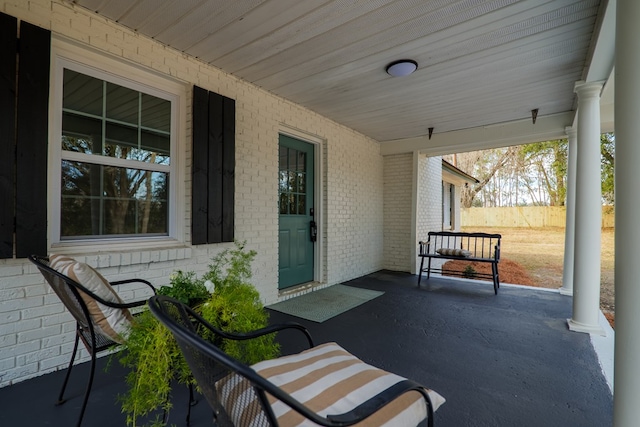 6041 NE Edmundson Rd, Hahira, GA 31632 - view of porch