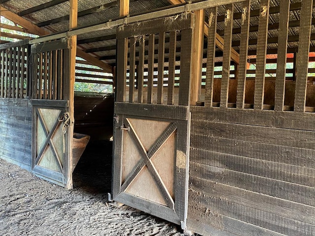 view of stable