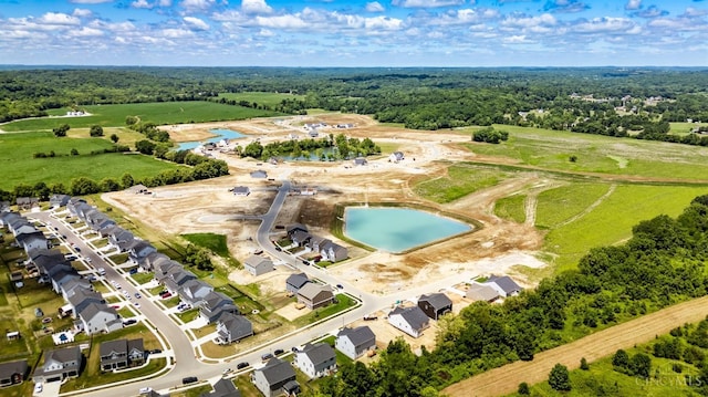 1658 Whitewater Trails Blvd, Harrison, OH 45030 - drone / aerial view of a nearby body of water and a heavily wooded area