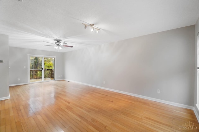 818 William Howard Taft Rd, Cincinnati, OH 45206 - unfurnished room featuring ceiling fan and light wood-type flooring