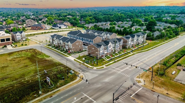 7230 Abington Way Unit 21805, West Chester, OH 45069 - aerial view at dusk