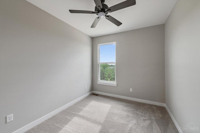 7230 Abington Way Unit 21805, West Chester, OH 45069 - unfurnished room with light colored carpet and a ceiling fan