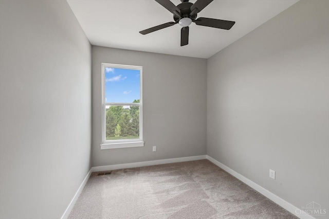 7230 Abington Way Unit 21805, West Chester, OH 45069 - empty room with light colored carpet and a ceiling fan