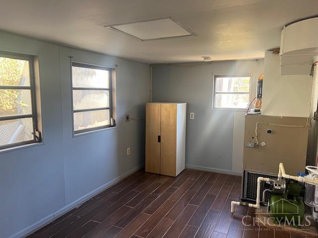 338 Wiltsee Ave, Miami Twp, OH 45140 - kitchen with wood finished floors and heating unit